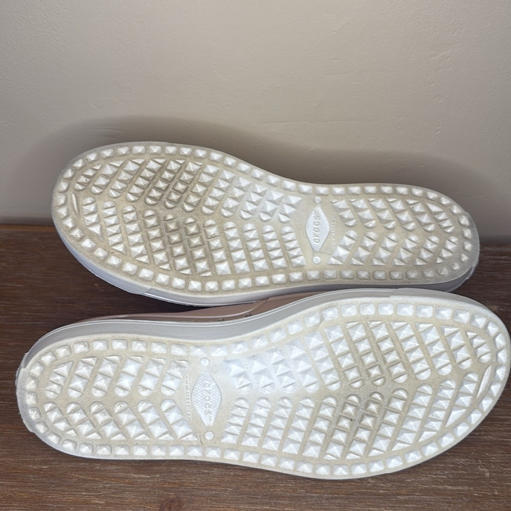 Crocs Citilane Roka Metallic Women’s 11 Perforated Water Shoes Slip On Clogs - Picture 6 of 10